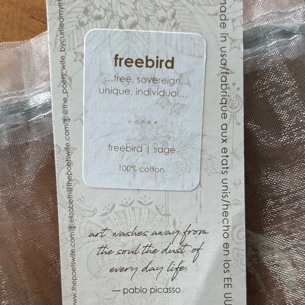 NWT Free People Curried Myrrh Sage Green Green Freebird Headband